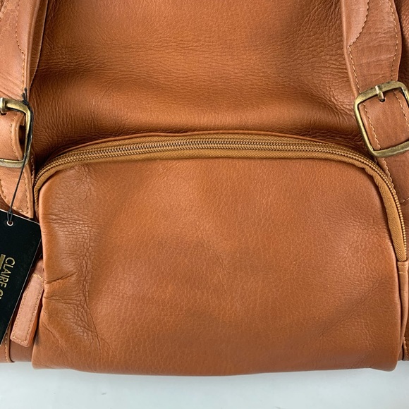Claire Chase La Grande Duffel Bag Unisex Brown - Picture 2 of 13